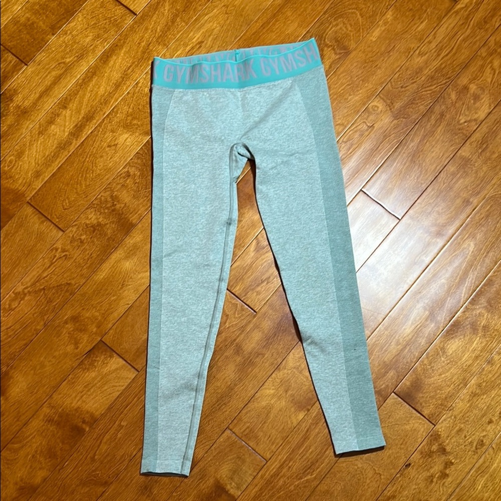 Gymshark aqua workout leggings